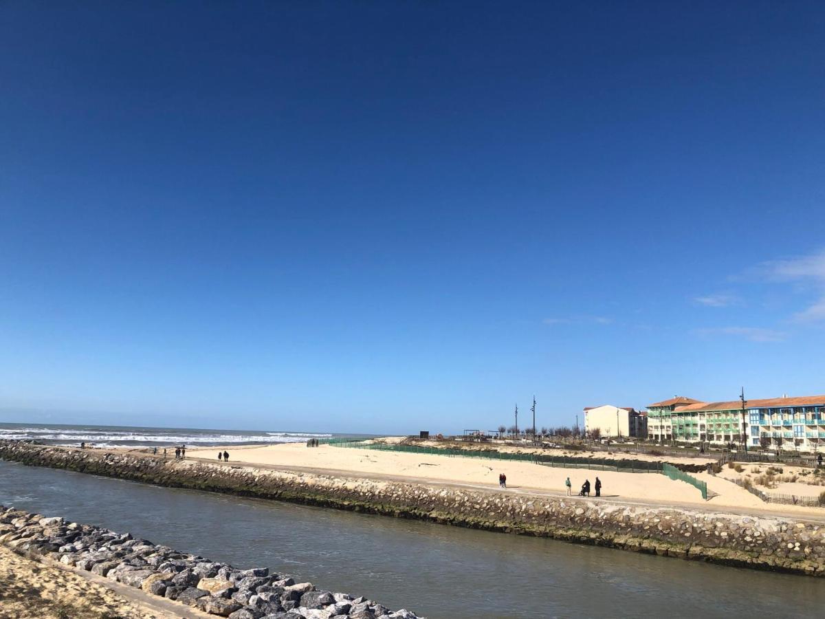 Appartement La Corniche Vue Ocean Mimizan-Plage Exterior foto